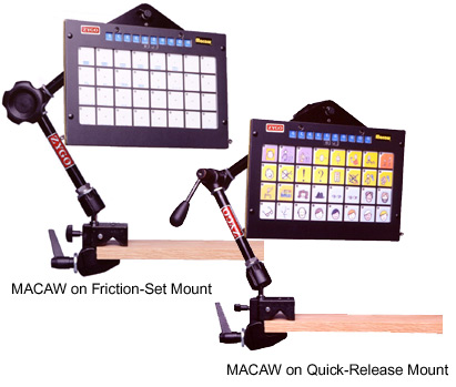 MACAW on Friction-Set & Quick-Release Mount